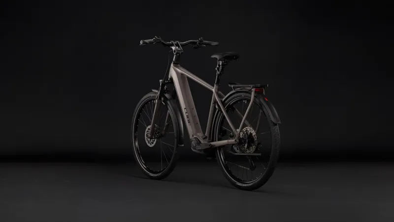 Cube Kathmandu Hybrid One 800wh 2027 Electric Hybrid Bike - Cedar/Chrome-9