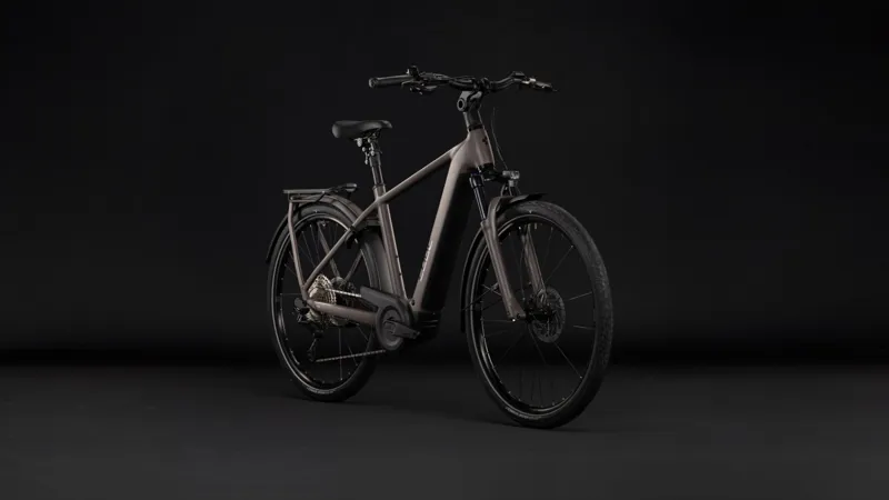 Cube Kathmandu Hybrid One 800wh 2027 Electric Hybrid Bike - Cedar/Chrome-6
