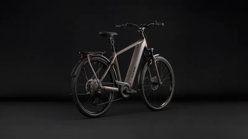Cube Kathmandu Hybrid One 800wh 2027 Electric Hybrid Bike - Cedar/Chrome-7