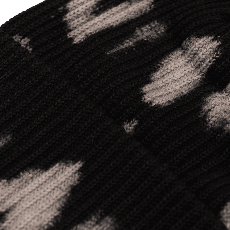 Burgtec Mobster Beanie Hat - Black Eclipse-3