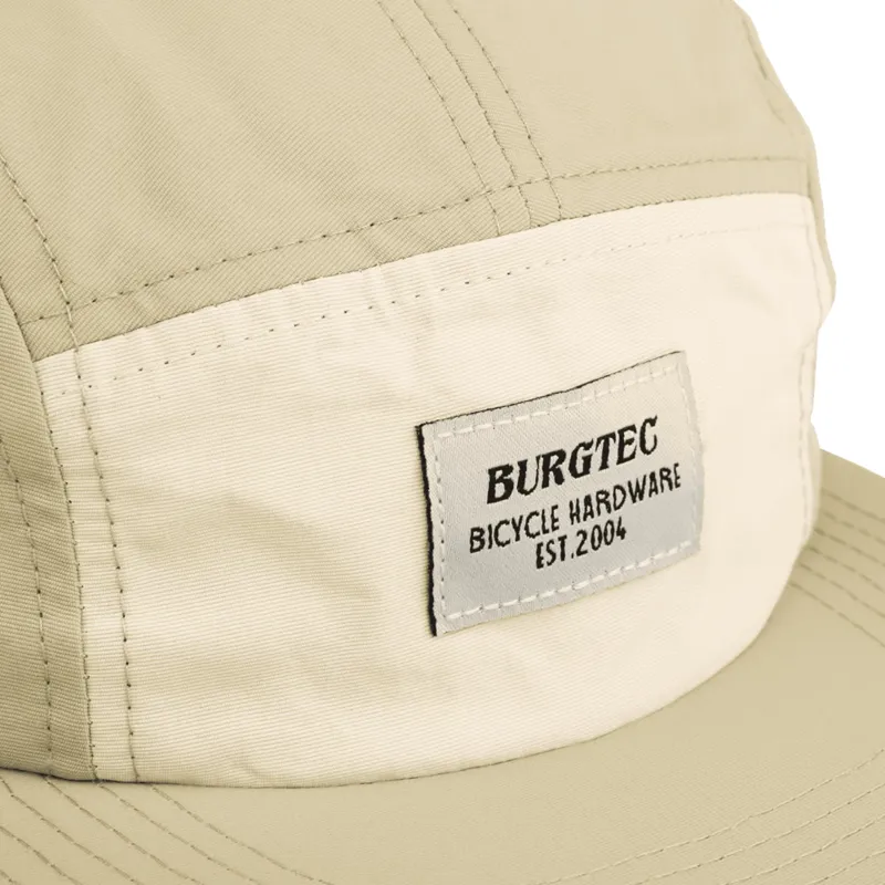 Burgtec Courier Five Panel Cap - Pistachio Cream-2