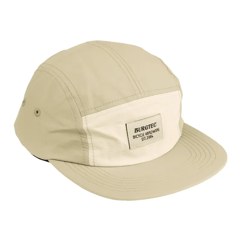 Burgtec Courier Five Panel Cap - Pistachio Cream