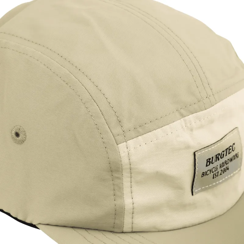 Burgtec Courier Five Panel Cap - Pistachio Cream-3