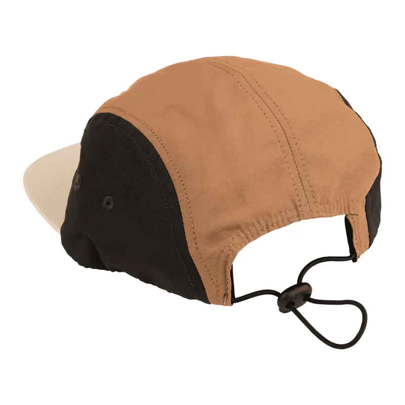 Burgtec Courier Five Panel Cap - Macchiato Mix-1
