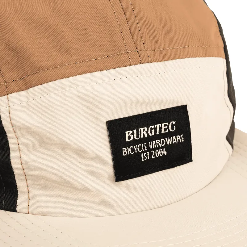 Burgtec Courier Five Panel Cap - Macchiato Mix-2