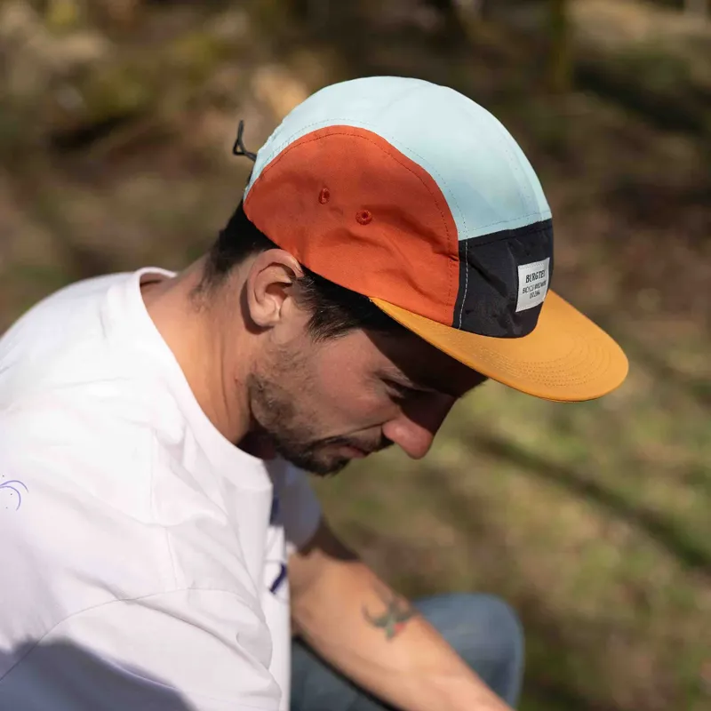 Burgtec Courier Five Panel Cap - Sweet Mustard-4
