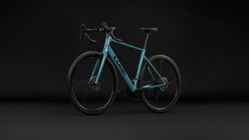 Cube Attain Pro 2027 Endurance Road Bike - Surfblue/Black-8