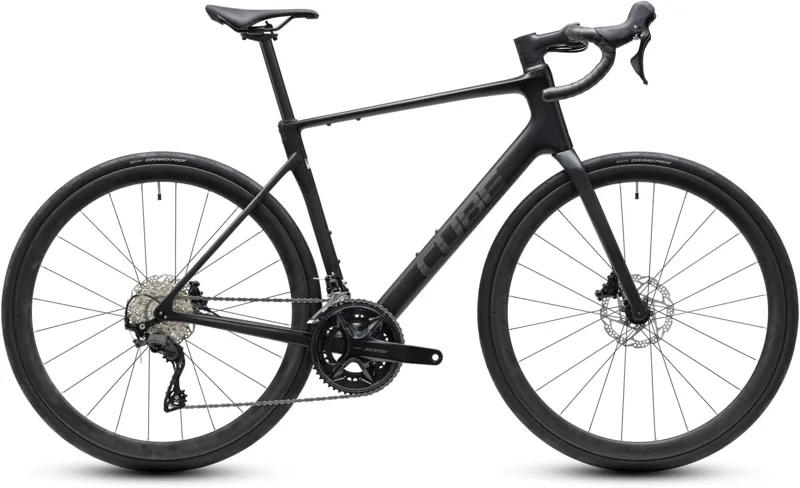 Cube Attain C:62 Race 2027 Carbon Endurance Road Bike - Coalchrome