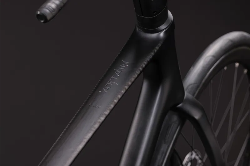 Cube Attain C:62 Race 2027 Carbon Endurance Road Bike - Coalchrome-1