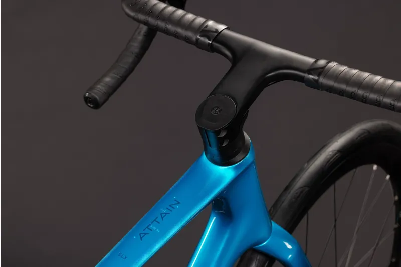 Cube Attain C:62 SLX 2027 Carbon Endurance Road Bike - Bali/Blue-1