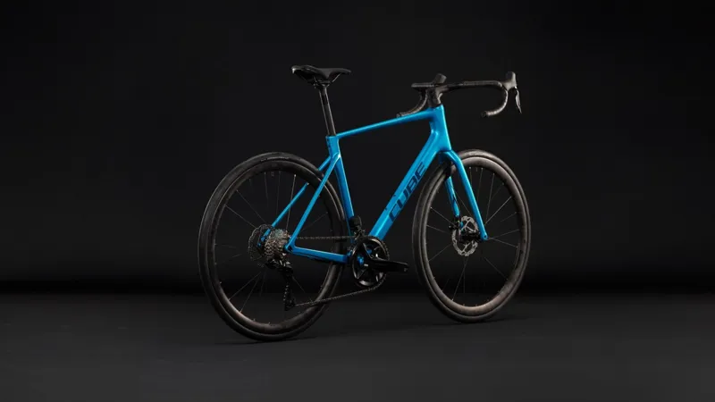 Cube Attain C:62 SLX 2027 Carbon Endurance Road Bike - Bali/Blue-8
