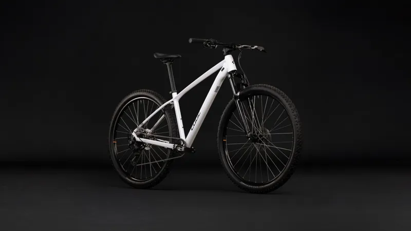 Cube Aim One 2027 Hardtail Mountain Bike - Metallicwhite/Black-6