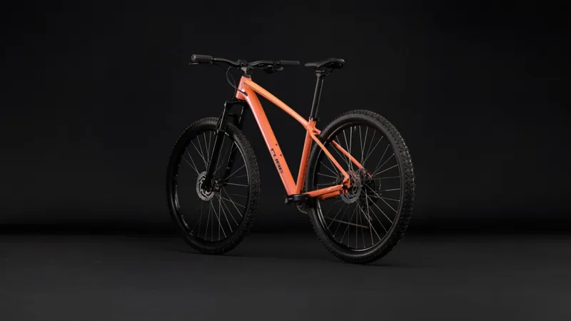 Cube Aim One 2027 Hardtail Mountain Bike - Salmon/Black-8