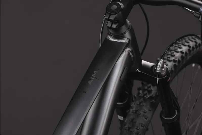 Cube Aim SLX 2027 Hardtail Mountain Bike - Slateblack/Chrome-1