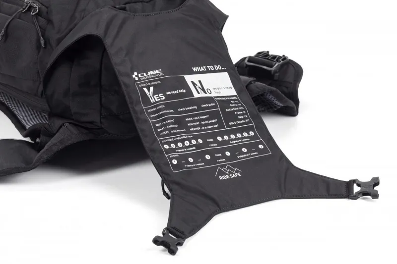 Cube Edge Trail Backpack - 16L - Black-1