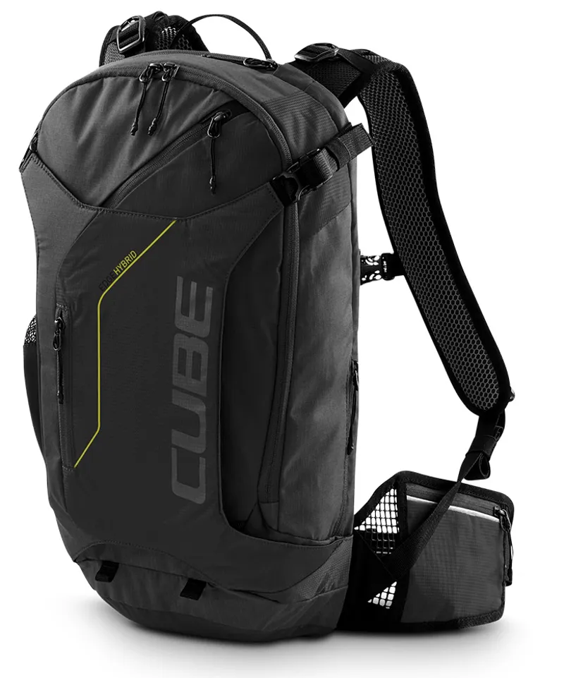 Cube Edge Hybrid 20L Backpack - Black/Lime