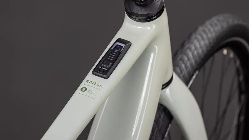 Cube Editor Hybrid SLX 400X 2026 Electric Hybrid Bike - Reed Beige-2