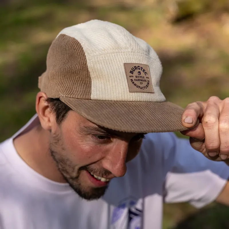 Burgtec Bandit Corduroy Five Panel - Grandad-6