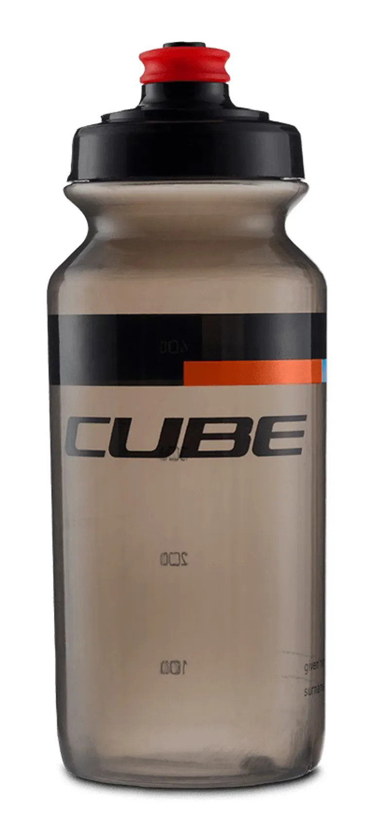 Cube 0.5L Water Bottle Teamline - Black/Red/Blue - 500ml