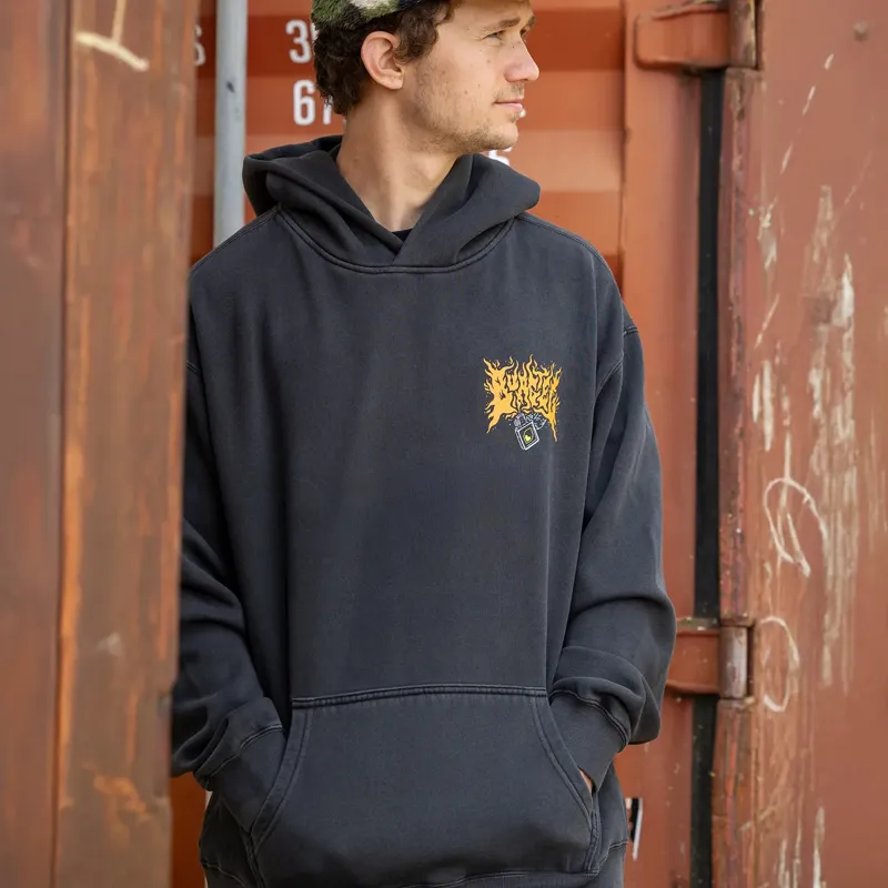 Burgtec Keep It Lit Hoodie - Black-6