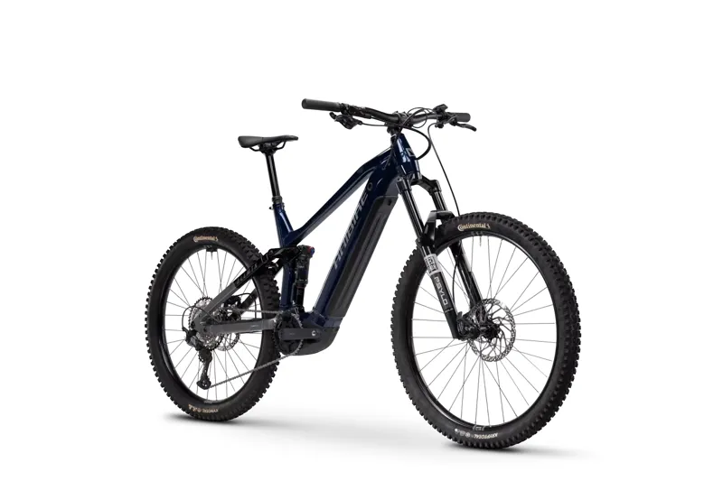 Haibike Allmtn 6 27.5/29er 2025 Electric Mountain Bike - Ocean Black/Grey-1