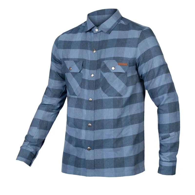 Endura Hummvee Men's Flannel Shirt - Ensign Blue