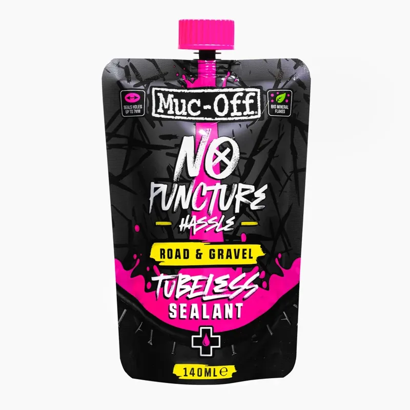 Muc-Off No Puncture Hassle Road and Gravel Tubeless Sealant - 140ml
