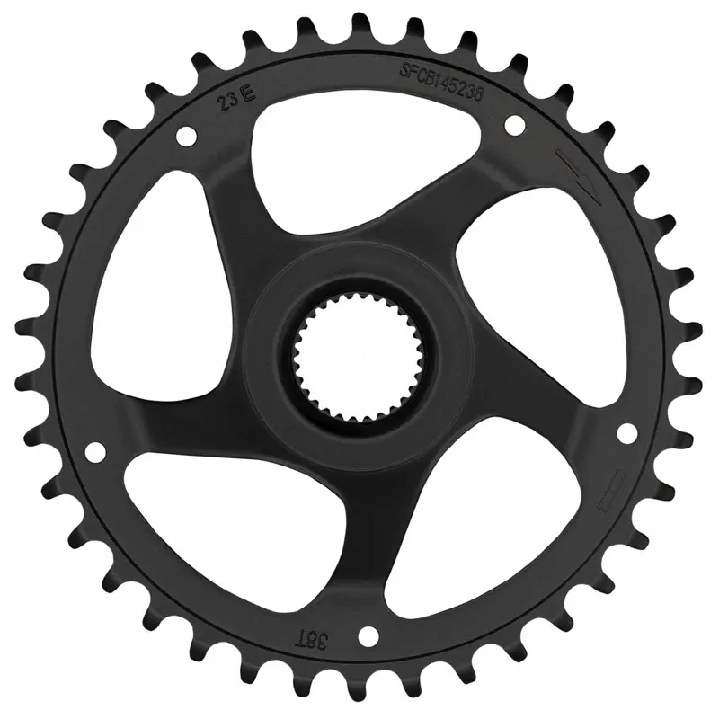 KMC Bosch Gen 4 Super Narrow Chainrings - Black-2