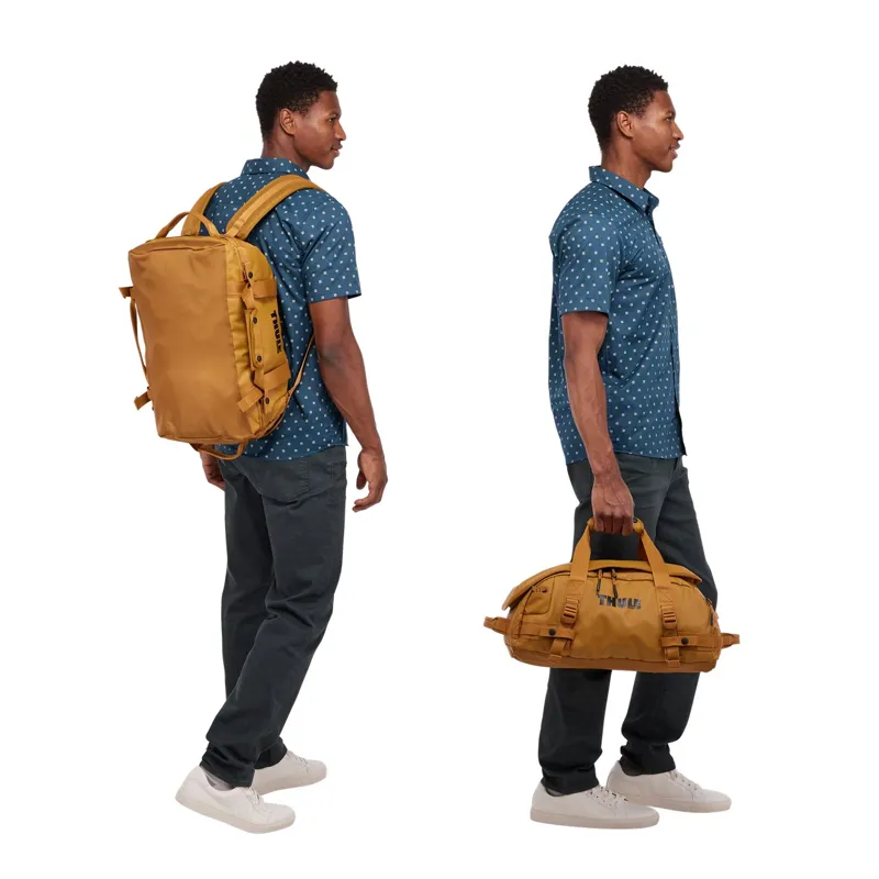 Thule Chasm Recycled Duffel Bag - 30 Litre - Golden Brown-3