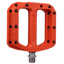 Burgtec MK4 Composite Flat MTB Pedals - Iron Bro Orange