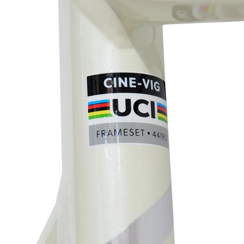 Cinelli Vigorelli Special 2025 Single Speed Track Bike - White-5