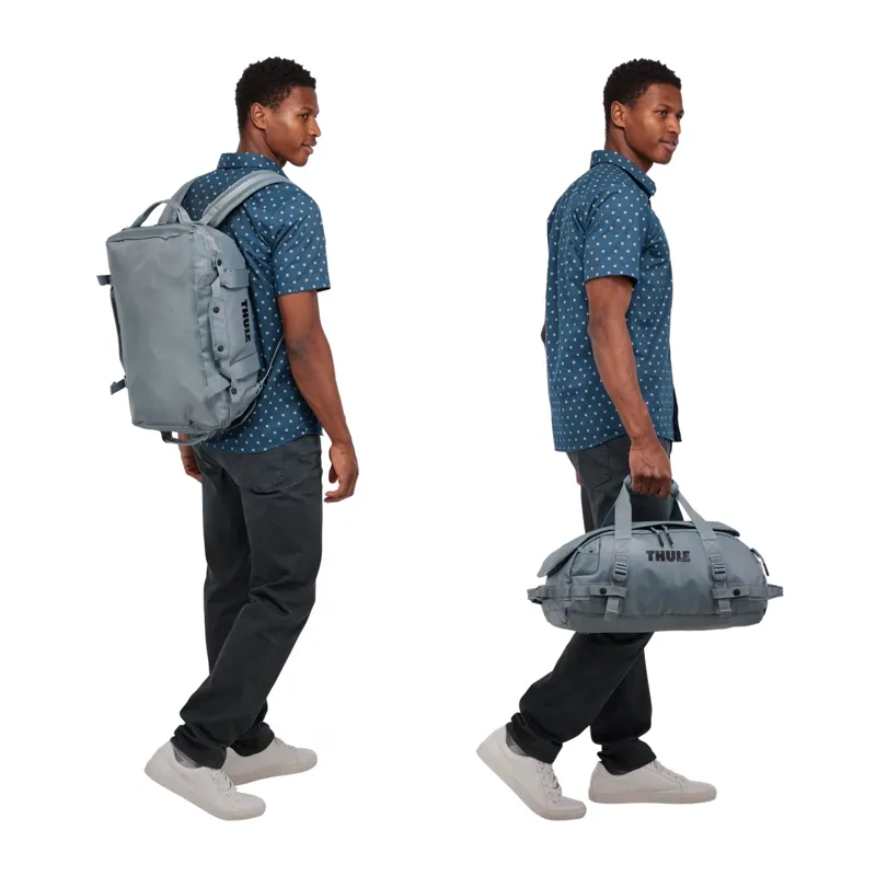 Thule Chasm Recycled Duffel Bag - 30 Litre - Pond Grey-3