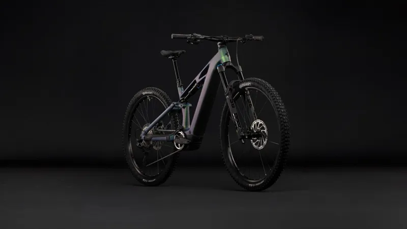 Cube Stereo Hybrid One44 HPC SLX 800wh 2027 Electric MTB - Jungali/Black-1