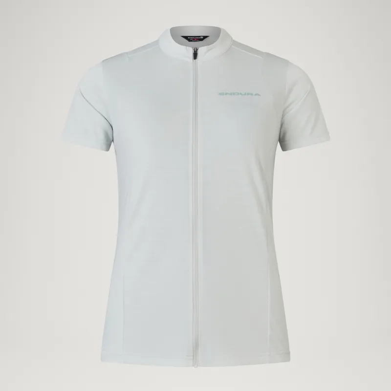Endura Loop Women's Zipped Short Sleeve Jersey - Mains Grey