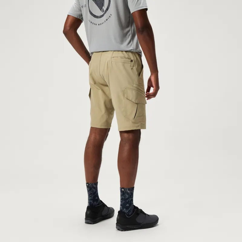 Endura Loop Men's Cargo Shorts with Liner - Mushroom-1