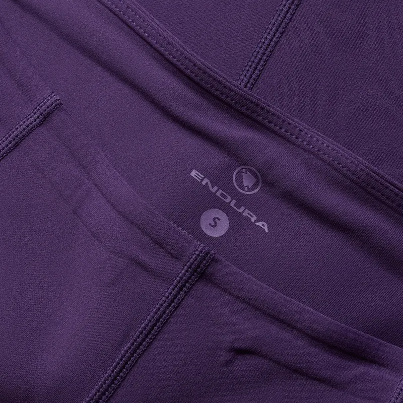 Endura Loop Waist Women's Lycra Shorts - Bramble-2
