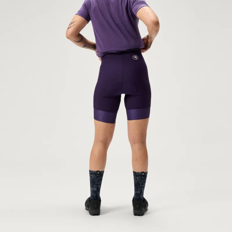 Endura Loop Waist Women's Lycra Shorts - Bramble-1