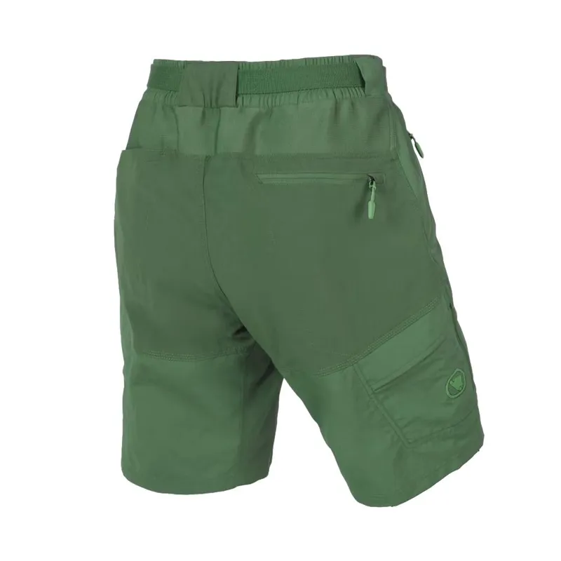 Endura Hummvee Women's Baggy Shorts w/Liner - Machair Green-1
