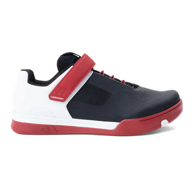 Crank Brothers Mallet Speedlace MTB Shoes - Red/Black/White-2