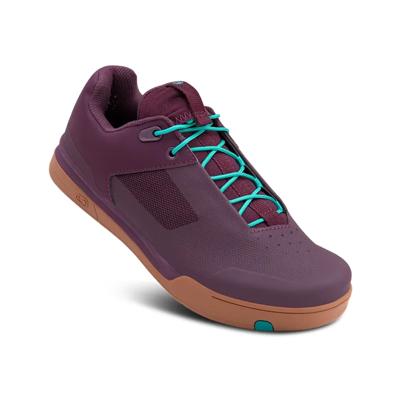Crank Brothers Mallet Lace MTB Shoes - Purple/Gum