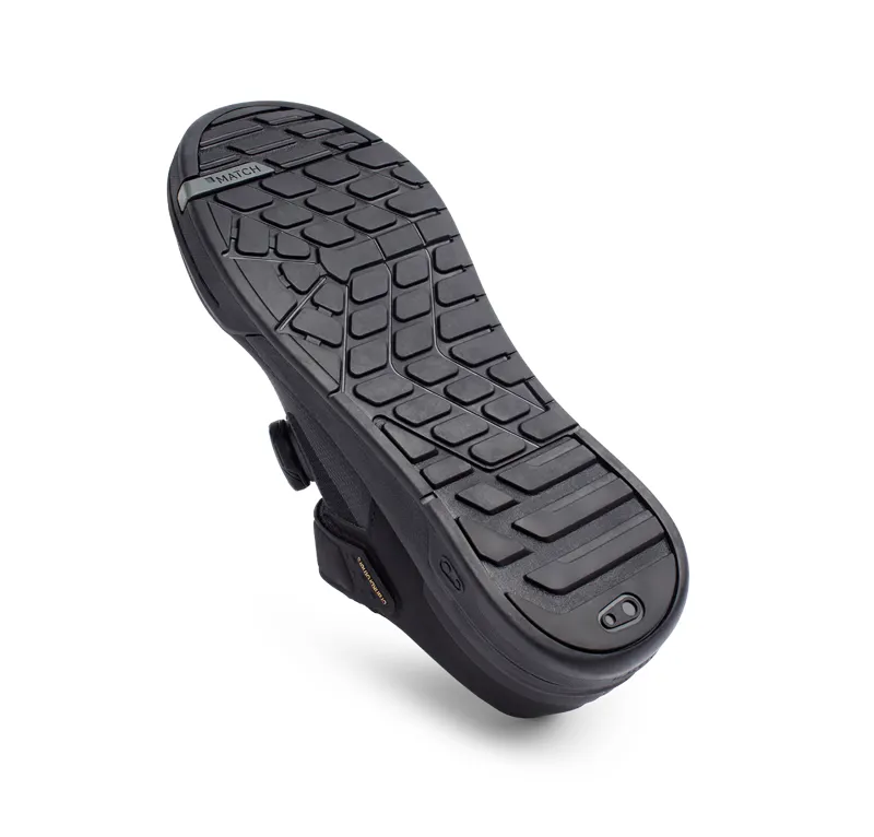 Crank Brothers Stamp Boa MTB Flat Shoe - Black/Gold-4
