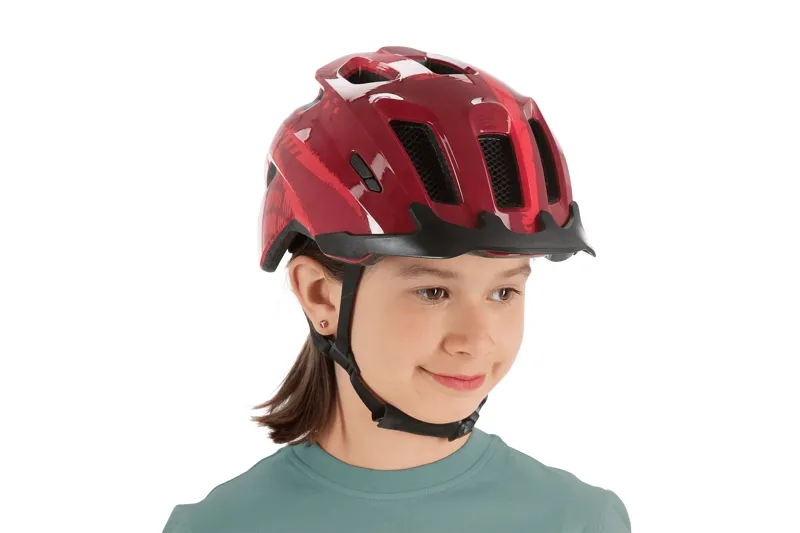 Cube Ant Kids Helmet - Red Splash-1