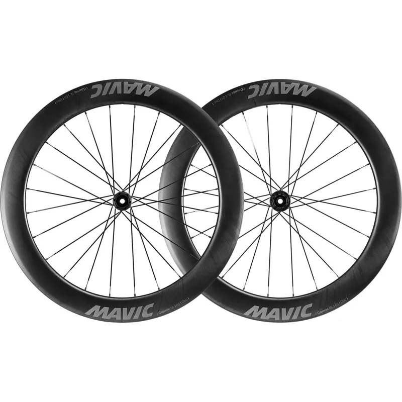 Mavic Cosmic SL 65 19mm Disc Centre Lock Carbon Road Wheelset - Pair