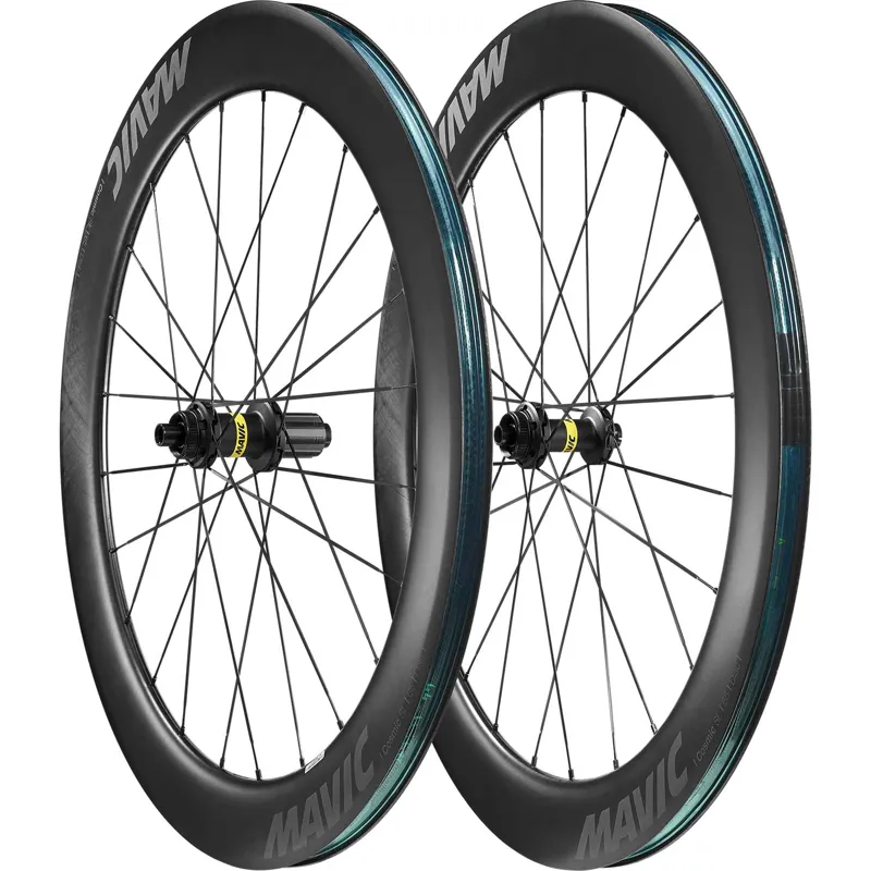 Mavic Cosmic SL 65 19mm Disc Centre Lock Carbon Road Wheelset - Pair-1