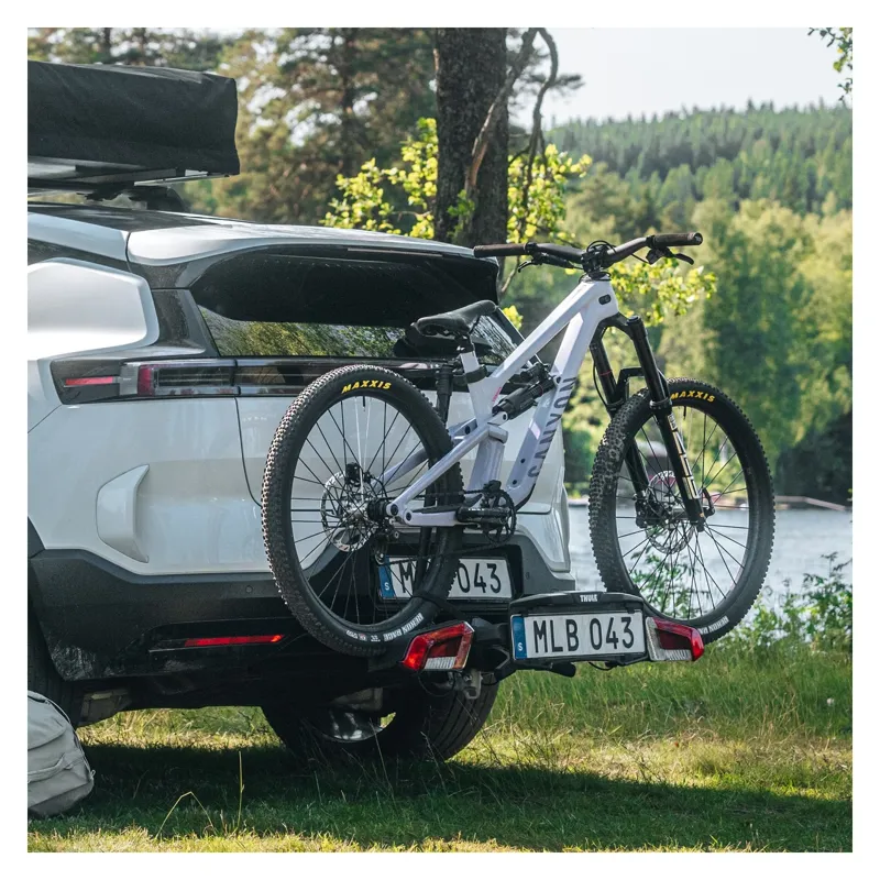 Thule VeloLite 1-Bike 13-Pin Towball Bike Carrier - Black/Silver-2