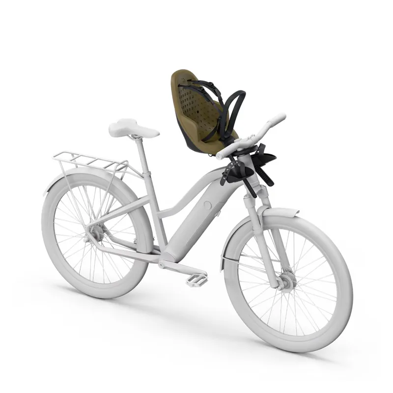 Thule Yepp 2 Mini Stem Mount Front Child Seat - Nutria Green-2