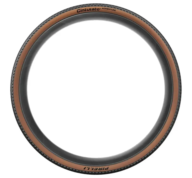 Pirelli Cinturato Adventure Tubeless Ready 700c Gravel Tyre -Black/Tan-1