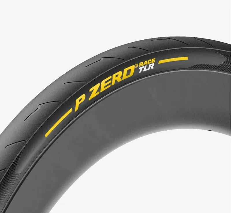 Pirelli P Zero Race TLR 700c Road Tyre - Black/Yellow