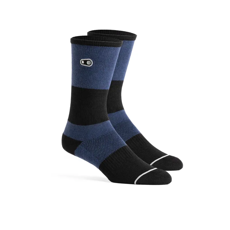 Crank Brothers Icon Casual Socks - Navy/Black