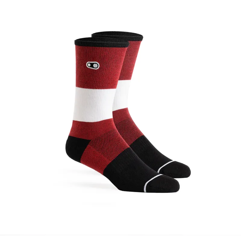 Crank Brothers Icon Casual Socks - Red